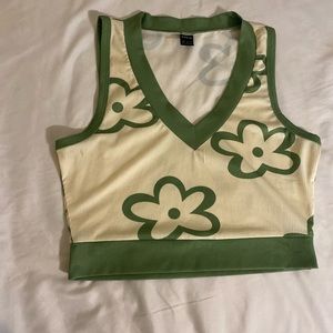SHEIN Women's Green Vest